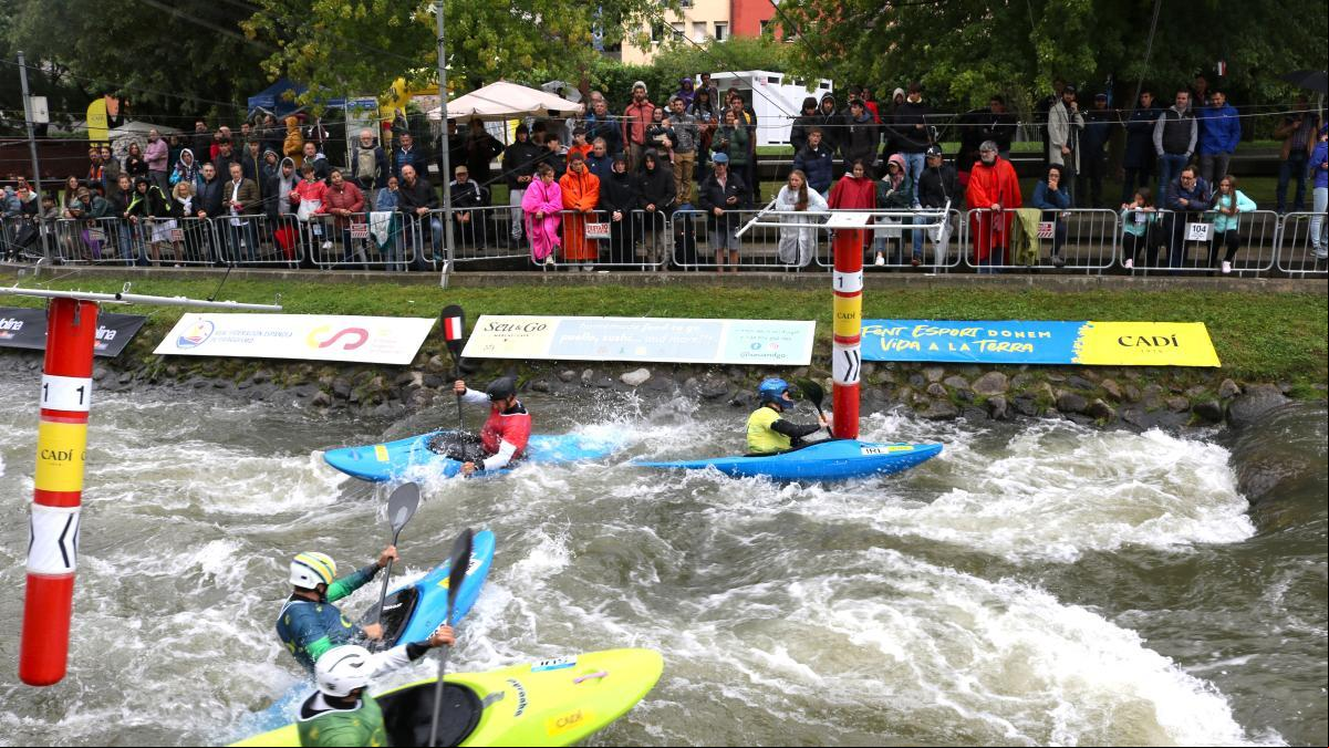 La Final de la Copa del Mundo de Eslalon y Kayak Cross genera 3,3 millones en la Seu dUrgell