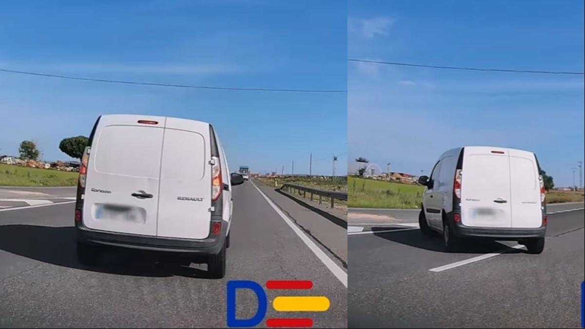 Frena en medio de una carretera para cambiar de dirección saltándose varias normas y obliga a dar un frenazo al coche de detrás para evitar un accidente: “Cuántos deberían volver a la autoescuela…”