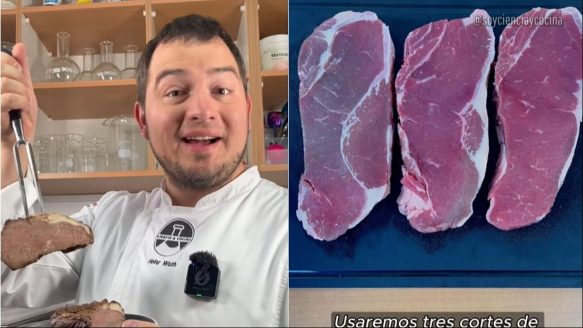 El truco que pensabas que funcionaba con tu carne y terminará por arruinarla, según un experto en gastronomía científica: “Dañamos las fibras musculares y la jugosidad se pierde por completo”