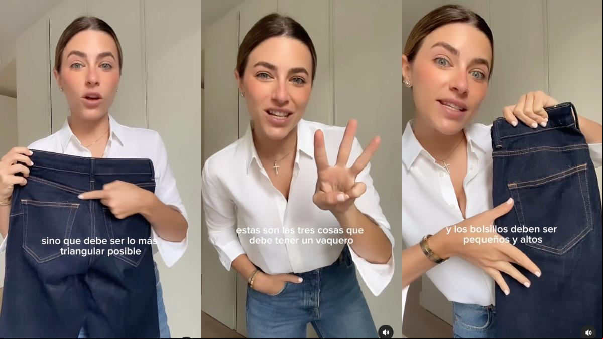 Natalia Cebrián, asesora de moda: “Los bolsillos de los vaqueros deben ser pequeños y altos si quieres evitar el efecto de trasero plano”