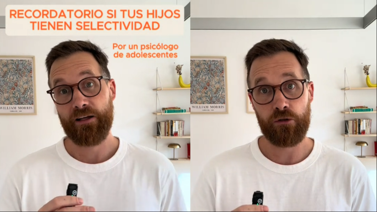 Alfonso Navarro, psicólogo de adolescentes, sobre los exámenes finales: “Presionar o recordarles lo que se juegan no ayuda, necesitan vuestra calma”
