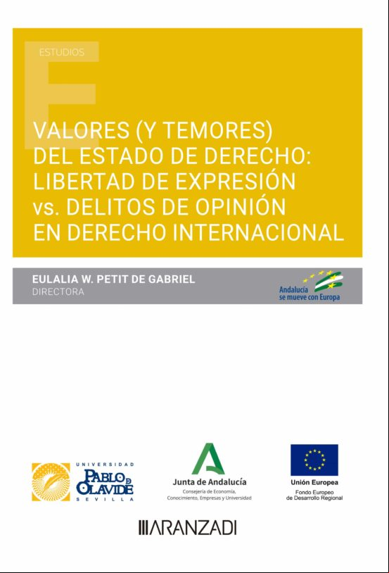 VALORES (Y TEMORES) DEL ESTADO DE DERECHO: LIBERTAD DE EXPRESIÓN VS. DELITOS DE OPINIÓN EN DERECHO INTERNACIONAL EBOOK