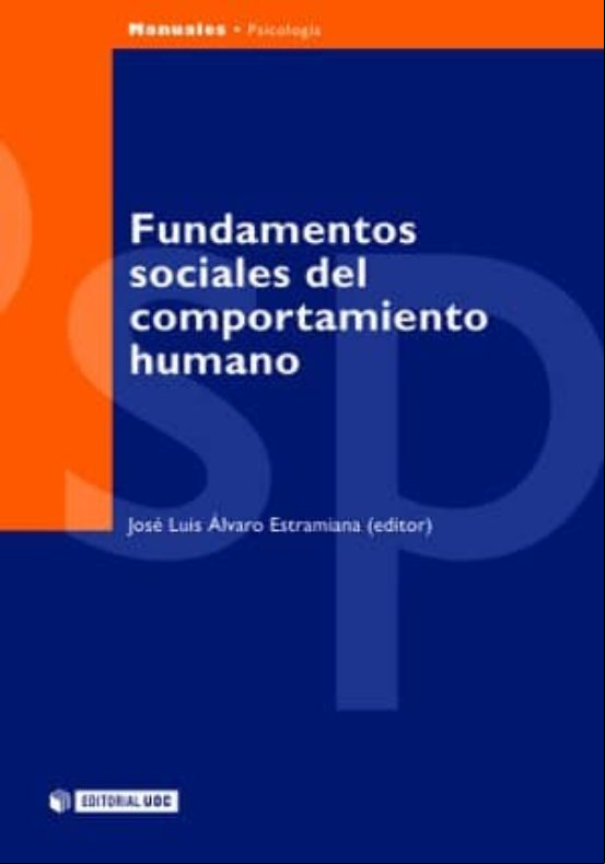 Fundamentos Sociales Del Comportamiento Humano (ebook)