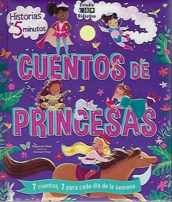 Cuentos De Princesas. 7 Cuentos 1 Para Cada Día