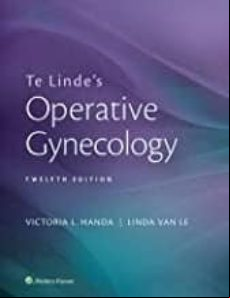 Te Linde S Operative Gynecology