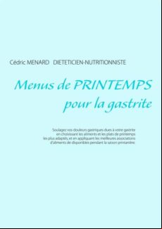 MENUS DE PRINTEMPS POUR LA GASTRITE EBOOK (edición en francés)