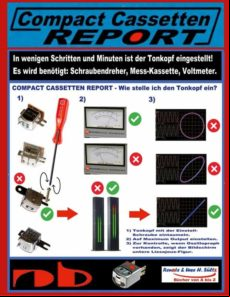 COMPACT CASSETTEN REPORT - WIE STELLE ICH DEN TONKOPF EIN? EBOOK (edición en alemán)