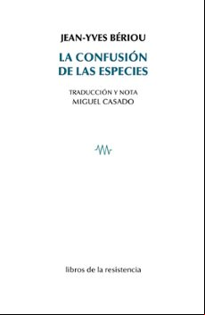 LA CONFUSION DE LAS ESPECIES