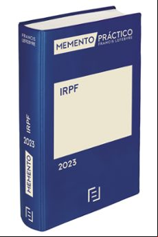 MEMENTO PRÁCTICO-IRPF 2023