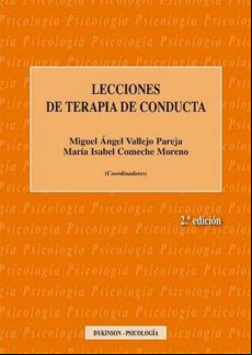 Lecciones De Terapia De Conducta (2ª Ed.)