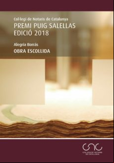 Obra Escollida. Premi Puig Salellas Edició 2018
