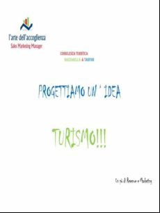 Progettiamo Unidea Turismo! Un Pò Di Revenue E Marketing (ebook)