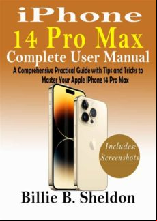 Iphone 14 Pro Max Complete  Manual (ebook)
