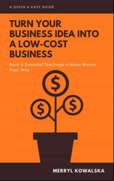 TURN YOUR BUSINESS IDEA INTO A LOW-COST BUSINESS EBOOK