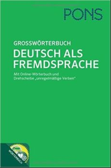 Grosswörterbuch Deutsch Als Fremdsprache Pons