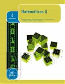Matemáticas Ii 2º Bachillerato Ed 2016