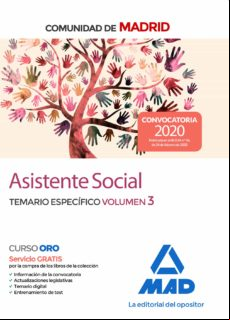 Asistente Social De La Comunidad De Madrid. Temario Específico Volumen