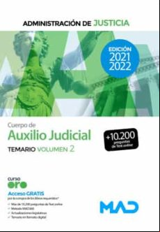 Cuerpo De Auxilio Judicial De La istración De Justicia. Temario V