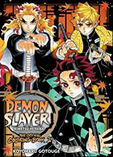 DEMON SLAYER: KIMETSU NO YAIBA: THE OFFICIAL COLORING BOOK 2