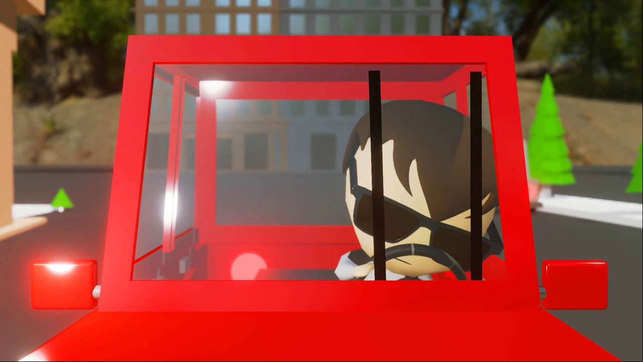Baby Driver Cartoon - Bellbottoms Baby Driver Cartoon - Bellbottoms