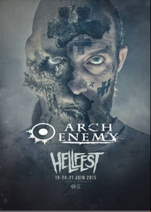 Arch Enemy - Hellfest Open Air 2015