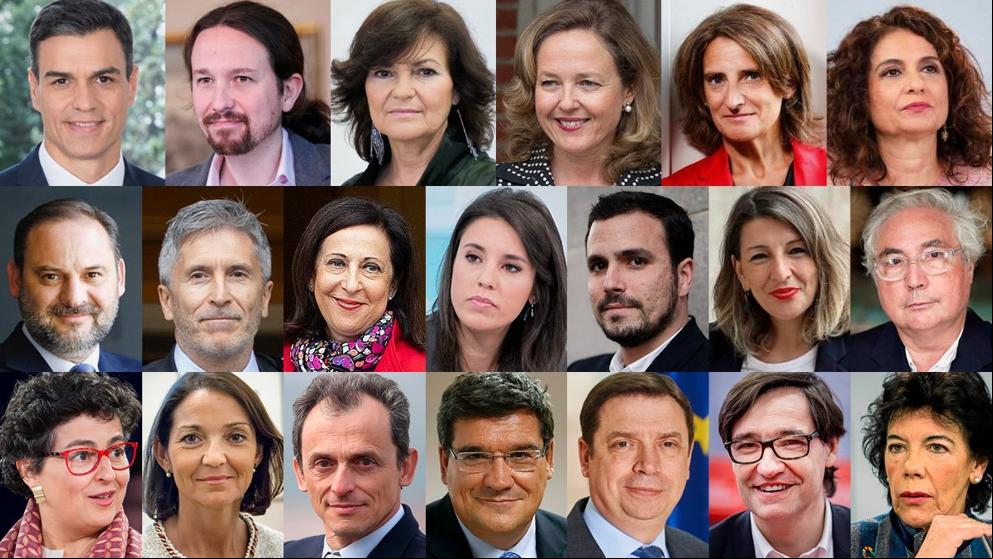 Los ministros del nuevo Gobierno de coalición confirmados hasta ahora