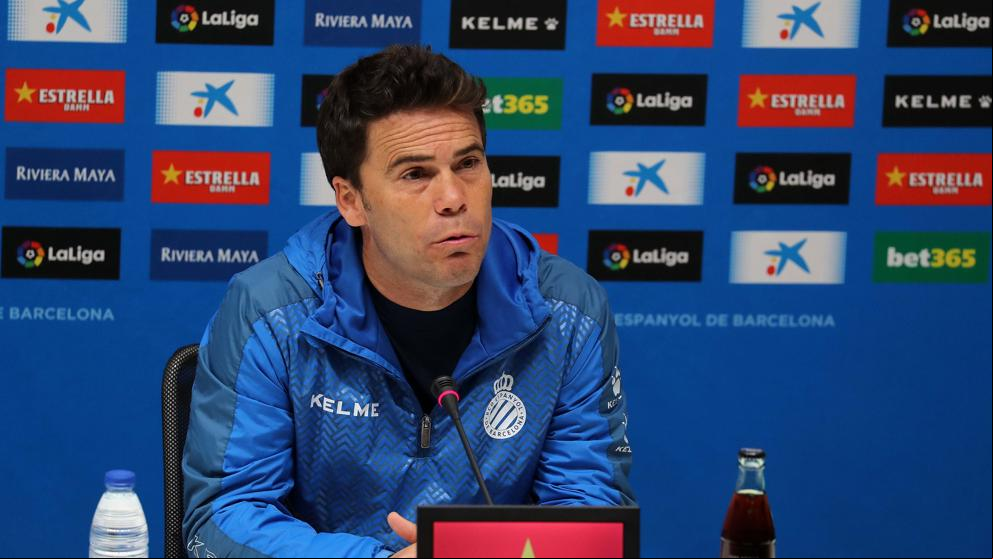 Rubi: “Este Espanyol quiere hacer historia ante el Barça”