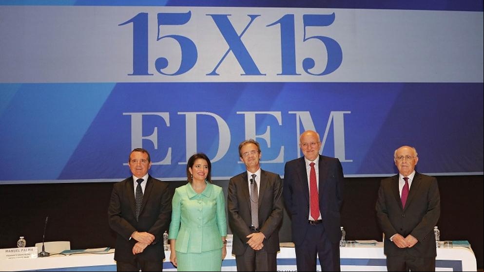 La 13ª edición del Curso 15x15 de EDEM finaliza con una ponencia de Jordi Gual, presidente de CaixaBank