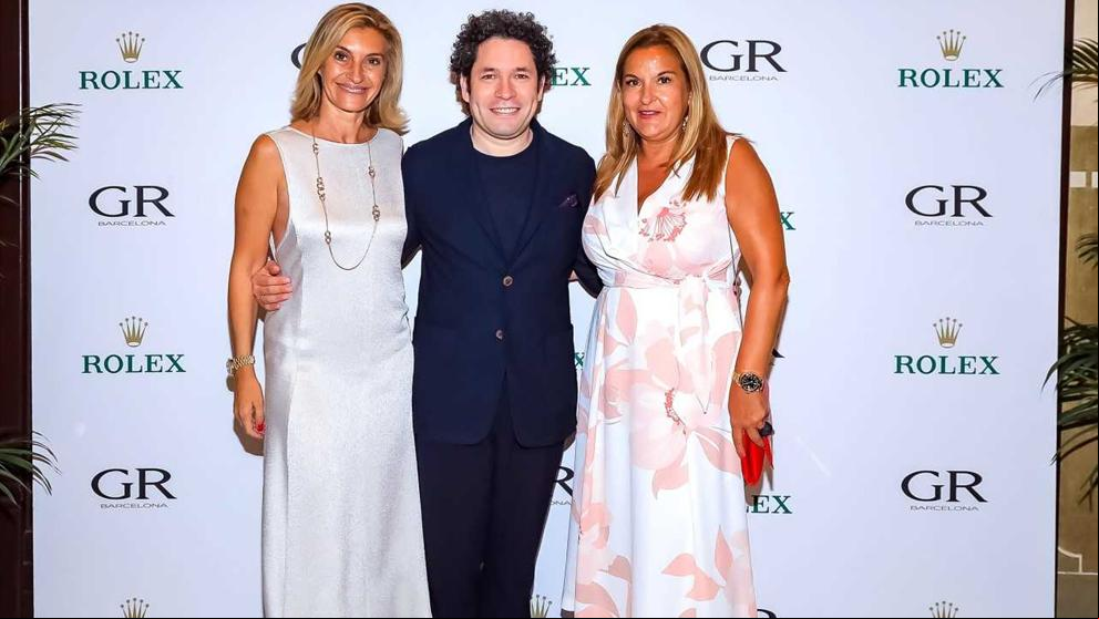 Gustavo Dudamel, de fiesta con Rolex