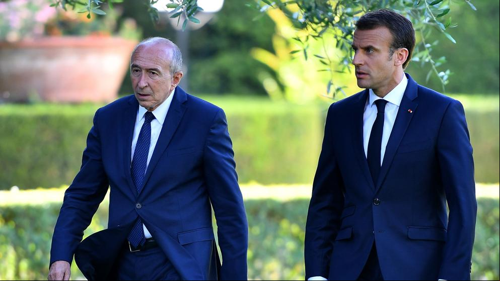 El ministro de Interior francés presenta su dimisión pero Macron la rechaza
