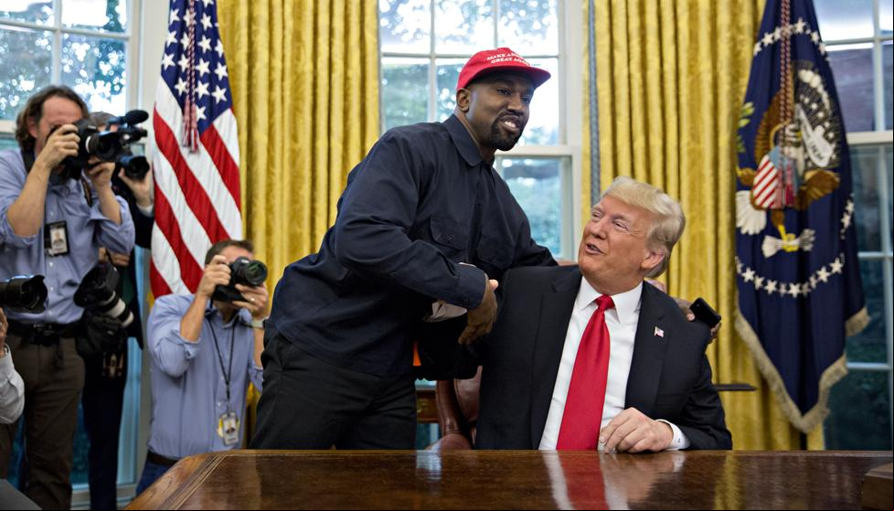 El show de West en la Casa Blanca