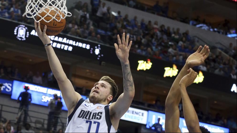 Doncic firma su primer gran partido en la NBA contra los Timberwolves