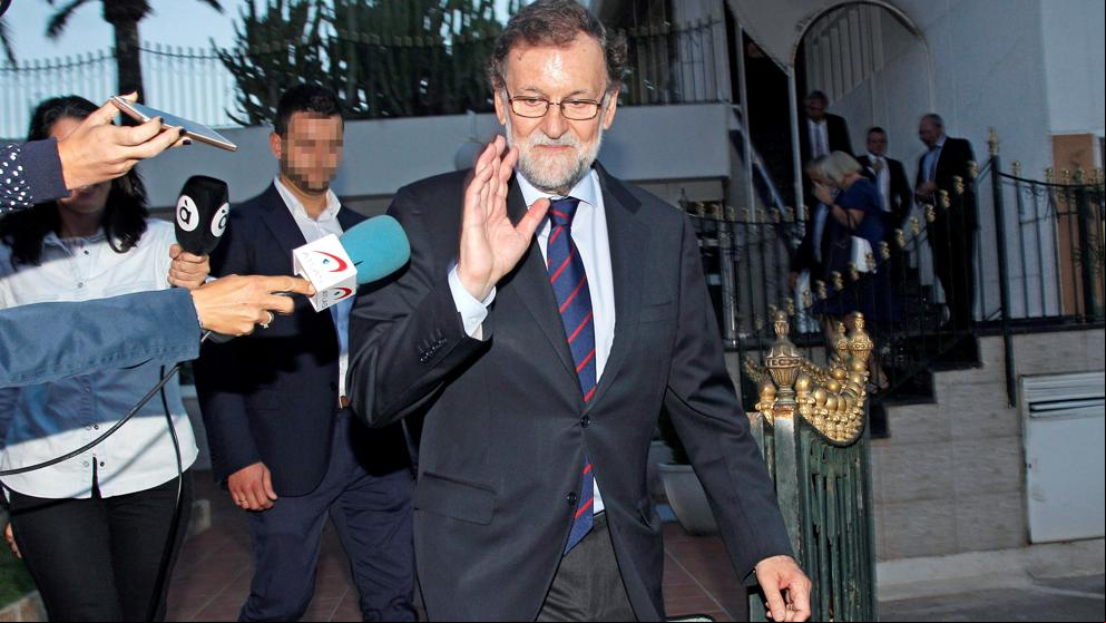 Rajoy se incorpora a su plaza en el Registro Mercantil de Madrid