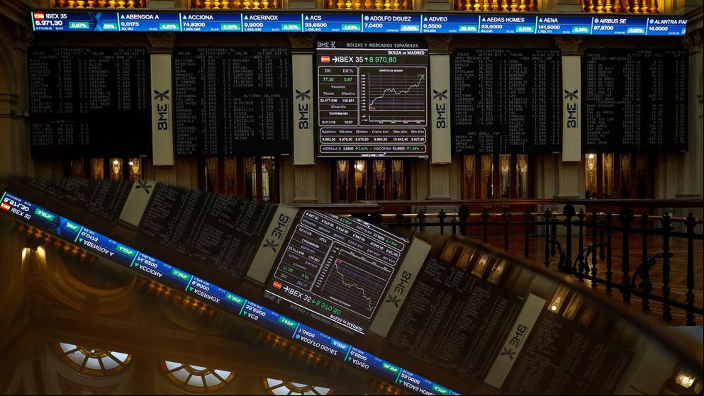 El Ibex 35 mantiene los 9.000 puntos aunque espera la sentencia del Supremo por las hipotecas