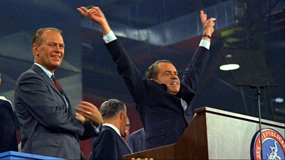 Nixon, presidente a la segunda