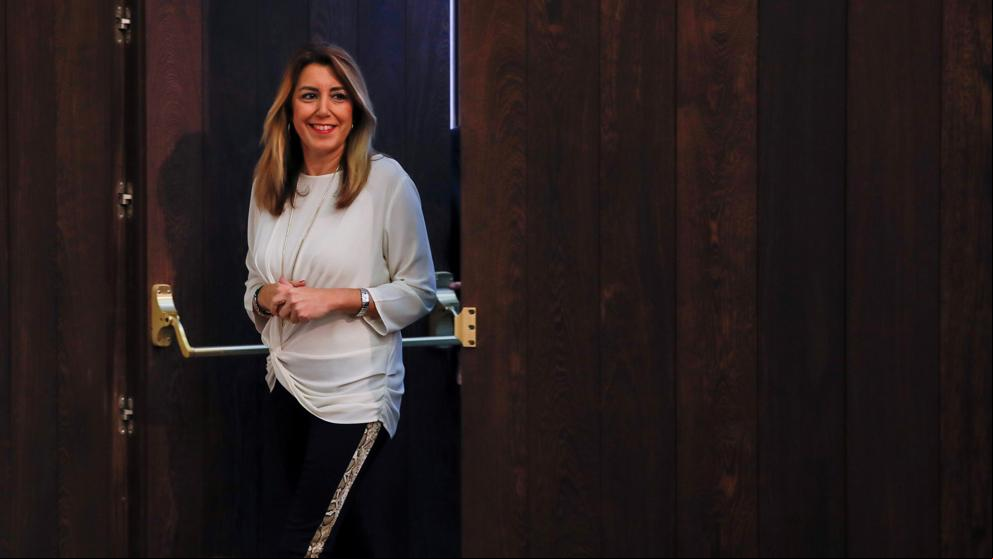 Susana Díaz comparece en la comisión del Senado que monopoliza el PP