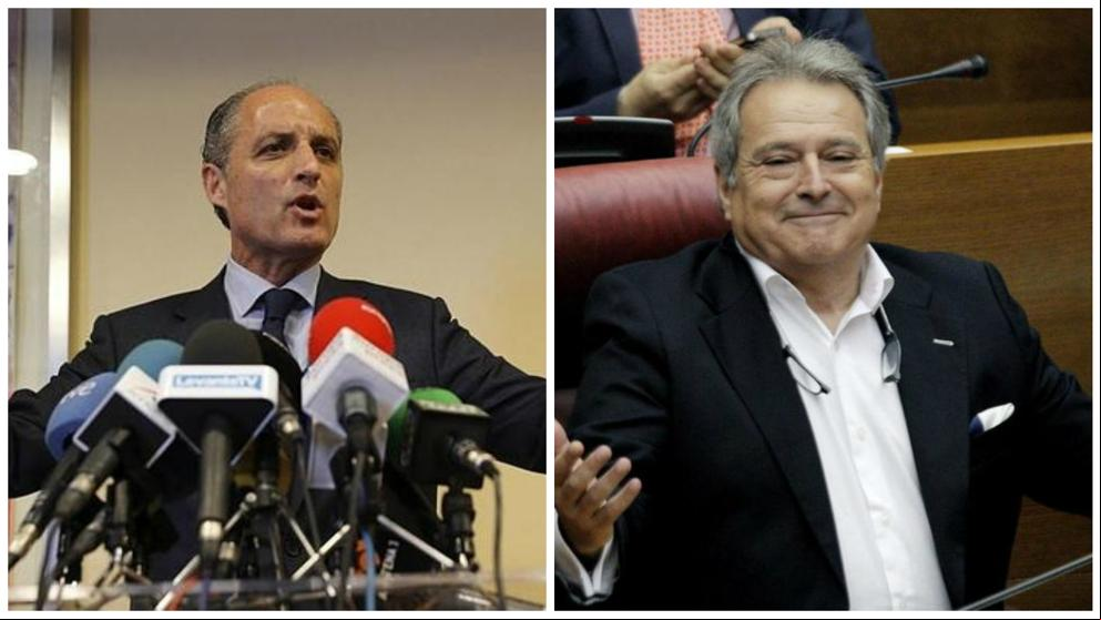Las Cortes Valencianas citarán a Camps, Rus, González Pons y el Bigotes por el caso Taula