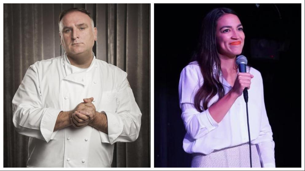 José Andrés ofrece alojamiento a Ocasio tras decir que no podía permitirse mudarse a Washington