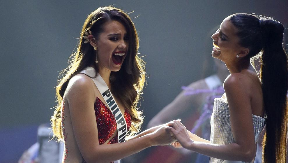 El momento en que Catriona Gray es coronada Miss Universo 2018