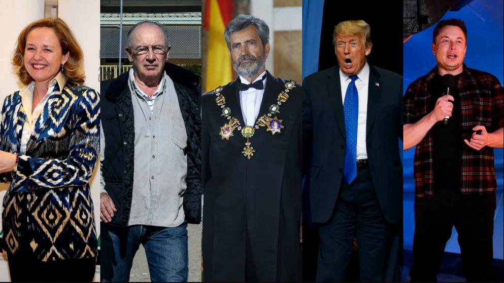 Rato, Lesmes, Calviño, Trump... Los diez nombres que han marcado la economía en 2018