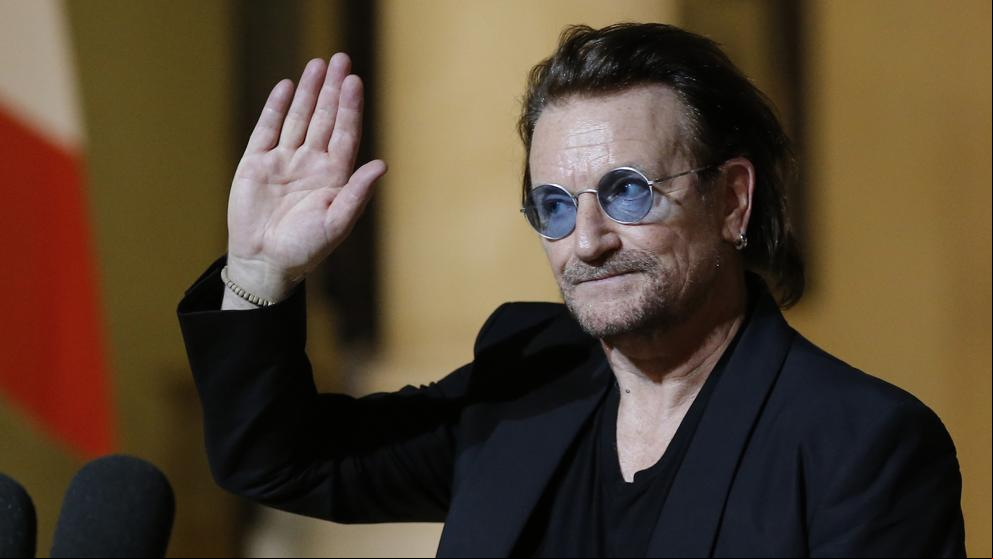 Bono de U2 prepara su libro de memorias