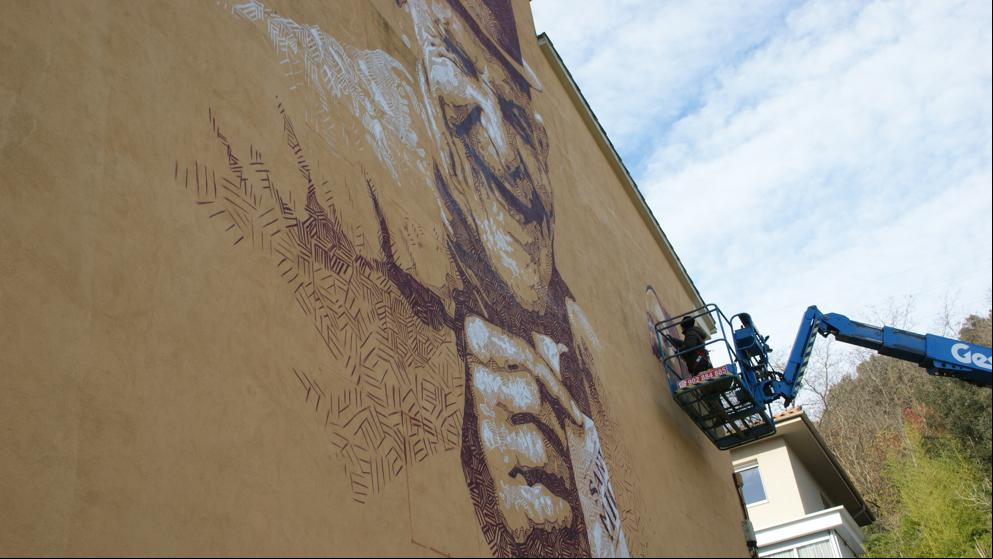 Arte urbano a medida para reforzar la identidad vecinal