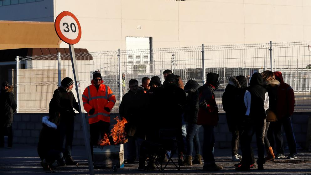 Huelga de trabajadores de Amazon, en plena campaña de Reyes