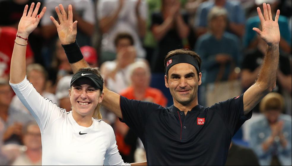 Federer y Bencic ganan la Copa Hopman por segundo año consecutivo