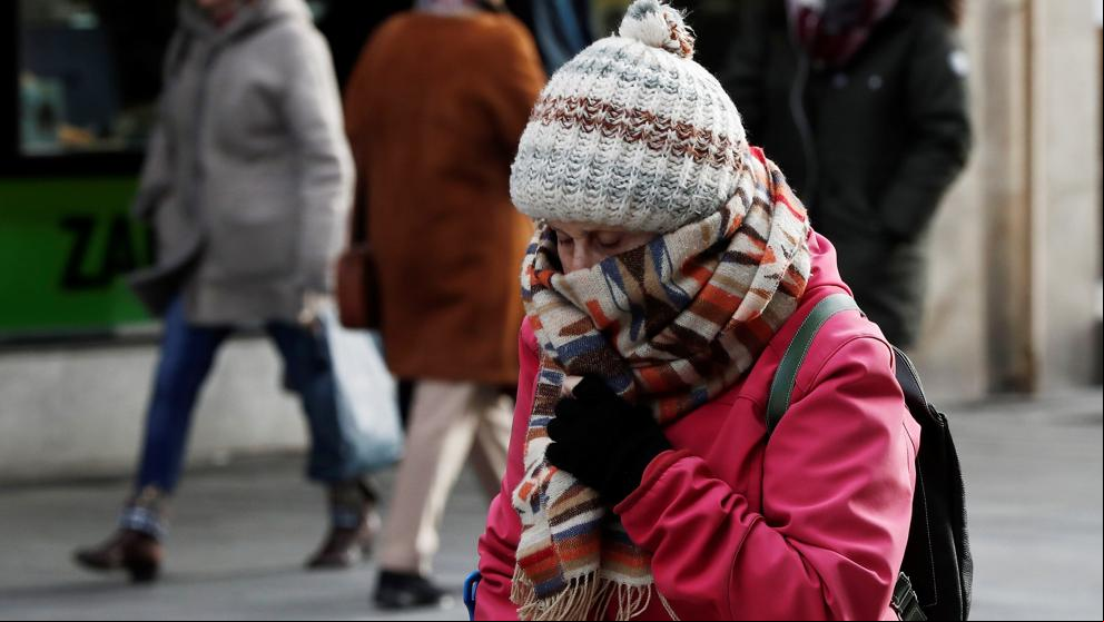 Temperaturas bajo cero en el día más gélido de este invierno