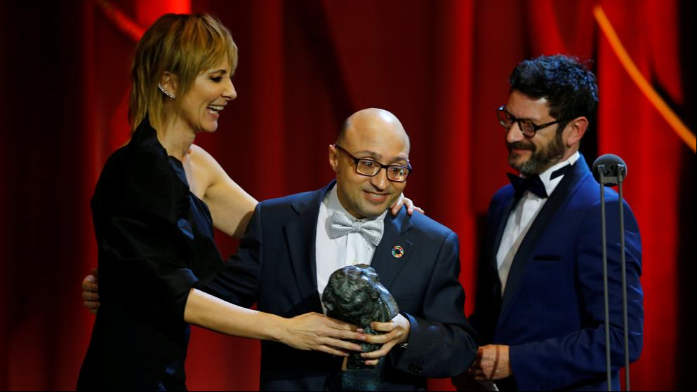 Jesús Vidal, mejor actor revelación de los Goya 2019 por ‘Campeones’