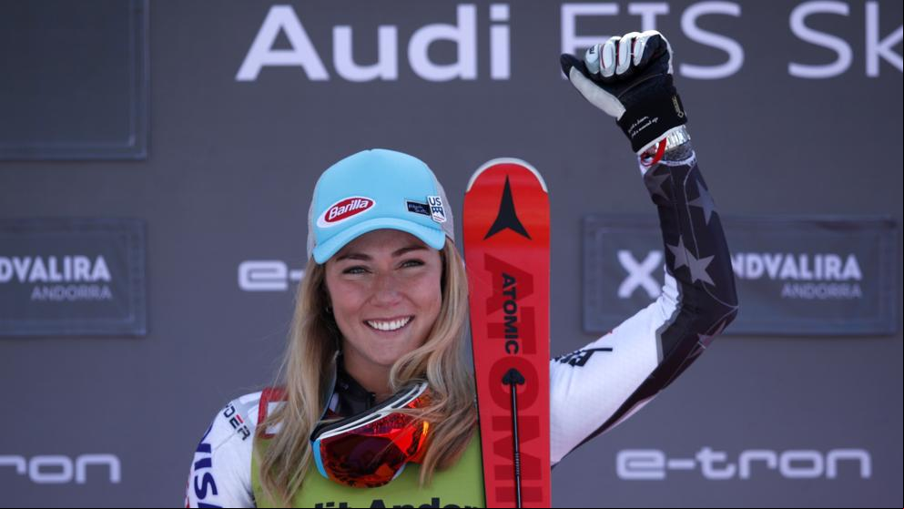 Mikaela Shiffrin, técnica deliciosa para el Slalom en Andorra