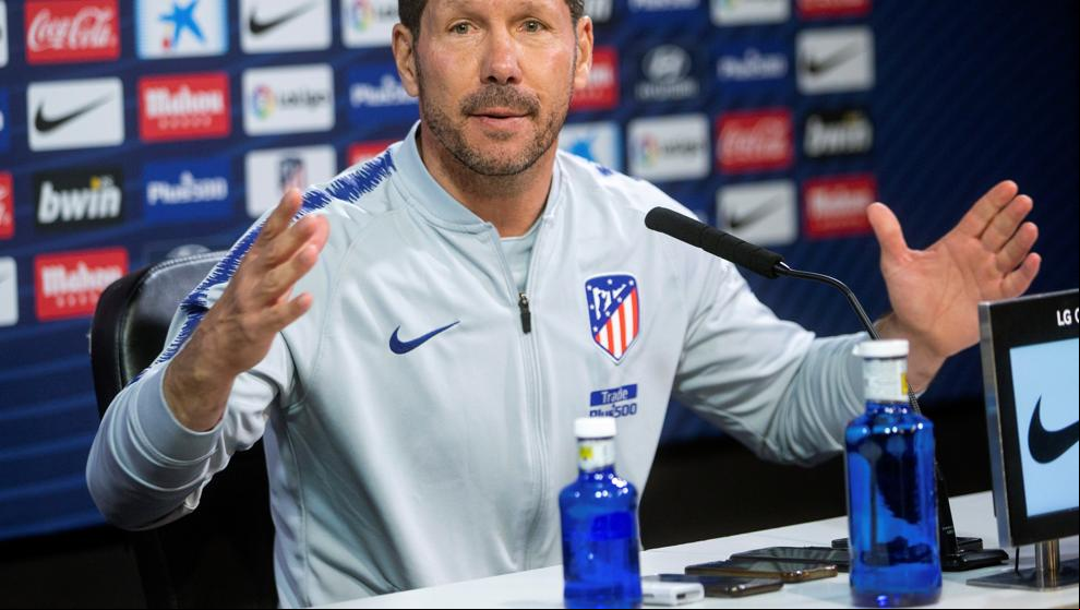 Simeone relaciona a Griezmann con el Barça
