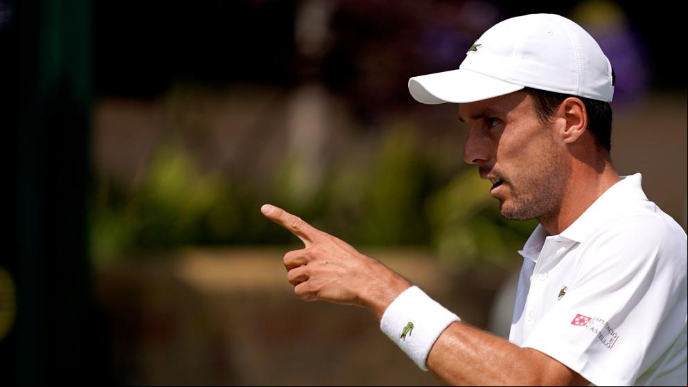 Bautista, a un paso de su mejor registro en Wimbledon