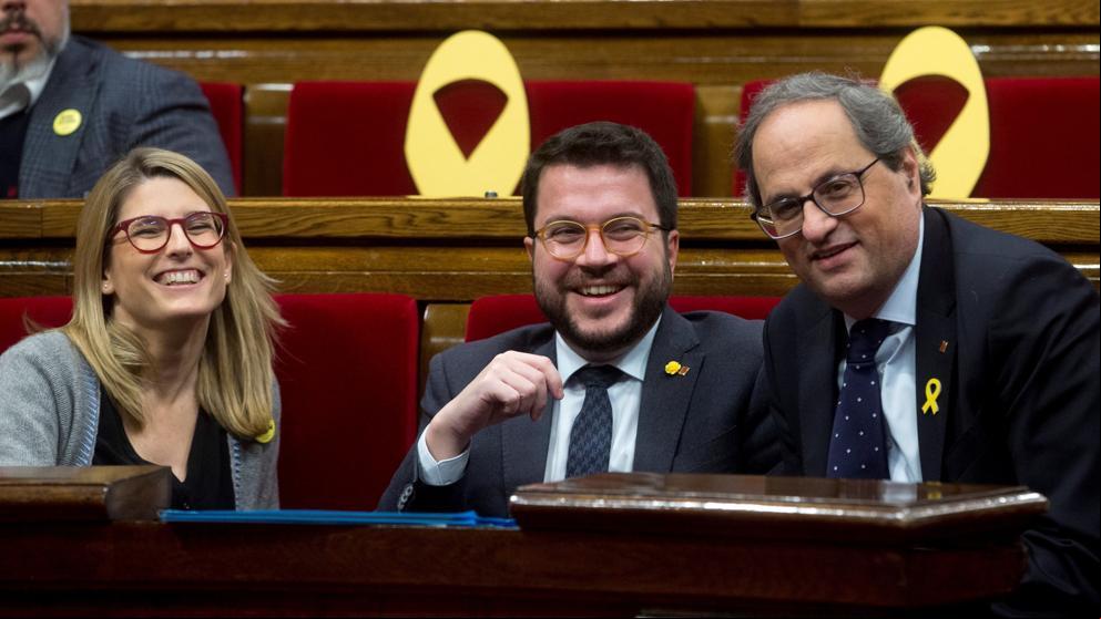 El independentismo mantiene la mayoría con 70-73 diputados en el Parlament